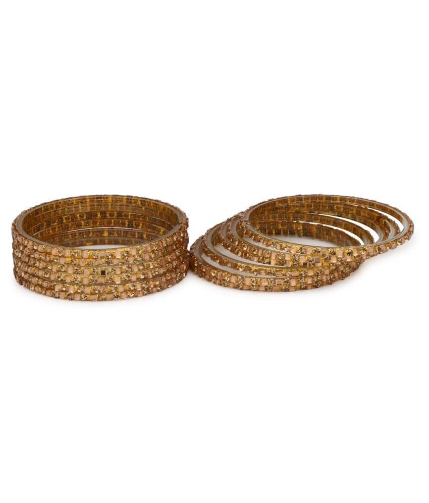 Afast Designer Set Of 12 Bangle/ Kada For Party And Daily Use, Glass, Ornamented-MN09_2.2 Afast Designer Set Of 12 Bangle/ Kada For Party And Daily Use, Glass, Ornamented-MN09_2.2
