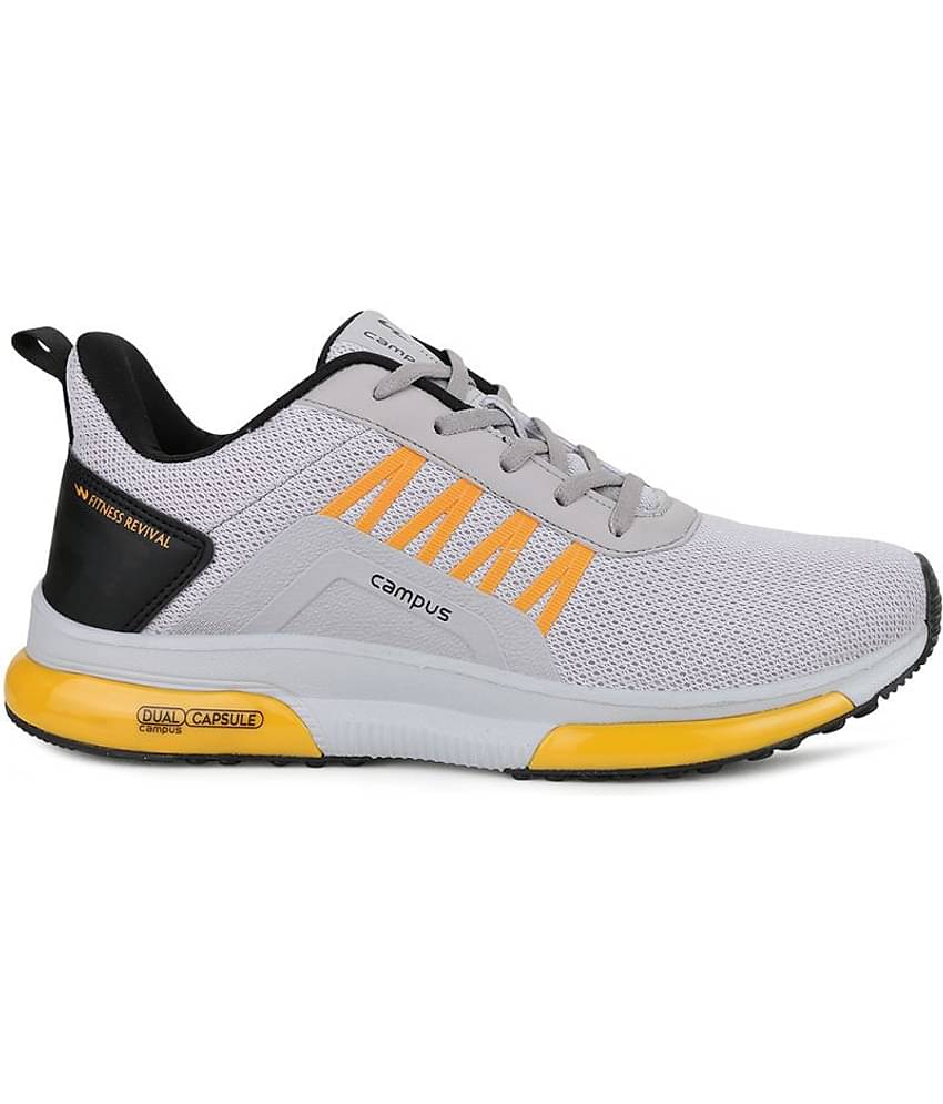 Campus BRAZIL PRO Grey Men's Sports Running Shoes