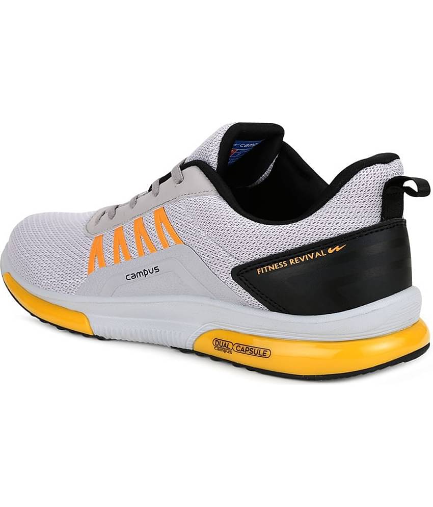 Campus BRAZIL PRO Grey Men's Sports Running Shoes