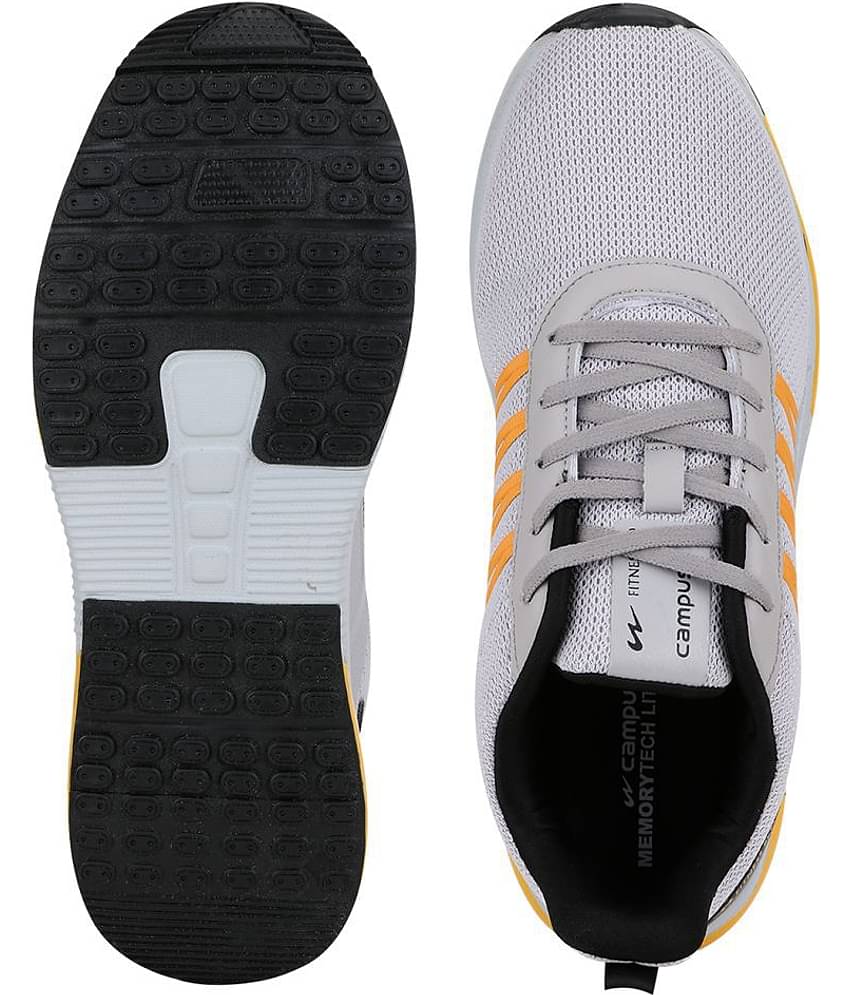 Campus BRAZIL PRO Grey Men's Sports Running Shoes