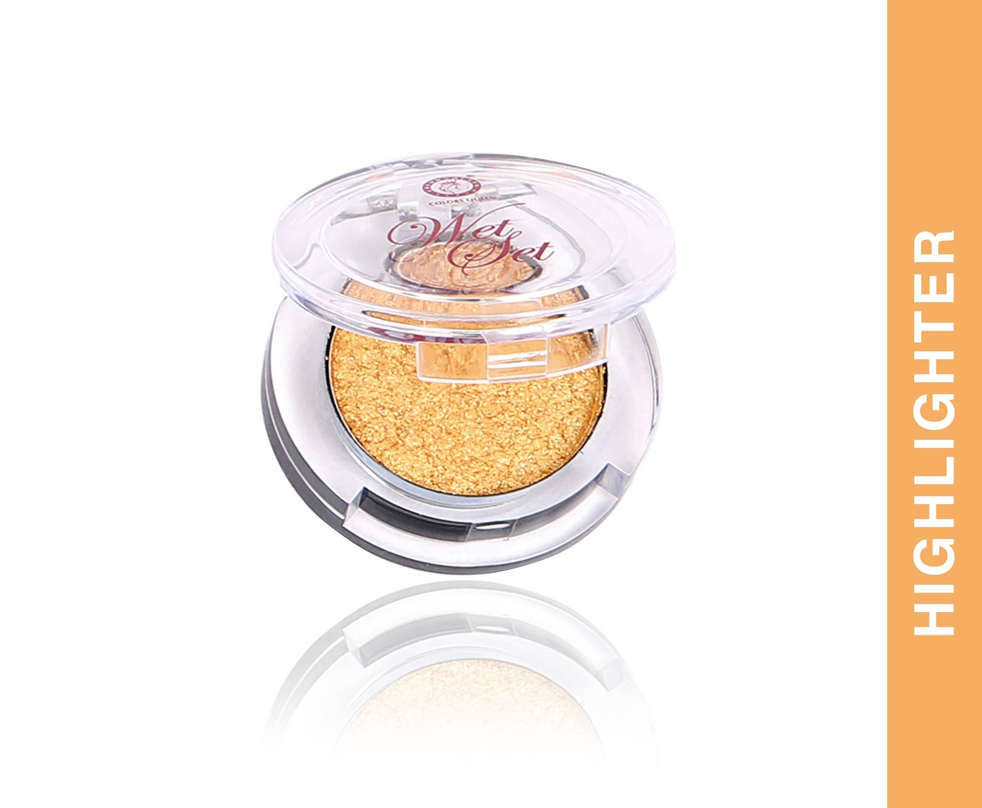 Colors Queen Wet Set Eyes and Cheeks Highlighter 3g, (Shade - 03)     			Colors Queen Wet Set Eyes and Cheeks Highlighter 3g, (Shade - 03)