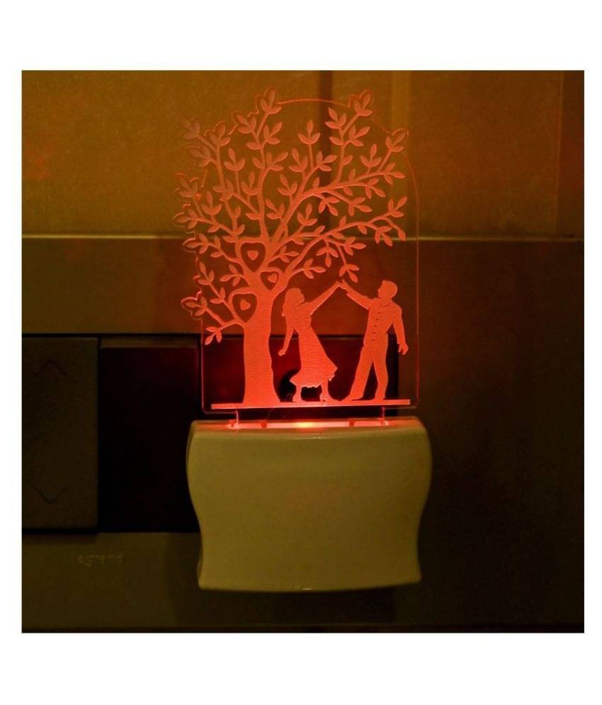 AFAST Dancing Couple Night Lamp White - Pack of 1 AFAST Dancing Couple Night Lamp White - Pack of 1