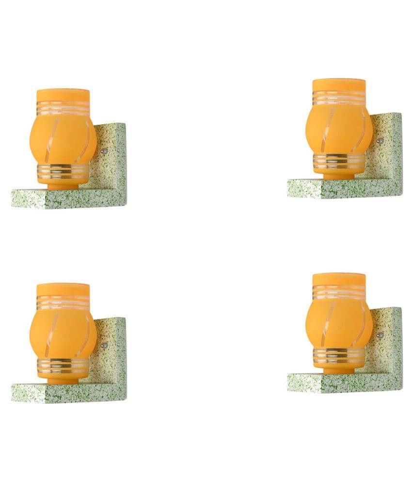     			AFAST Decorative Wall Lamp Light Glass Wall Light Multi - Pack of 4
