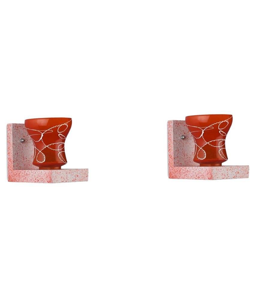     			AFAST Decorative Wall Lamp Light Glass Wall Light Multi - Pack of 2