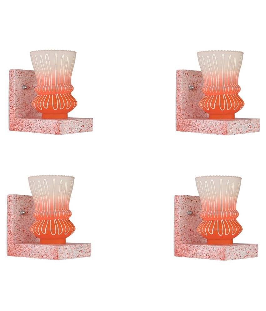     			AFAST Decorative Wall Lamp Light Glass Wall Light Multi - Pack of 4