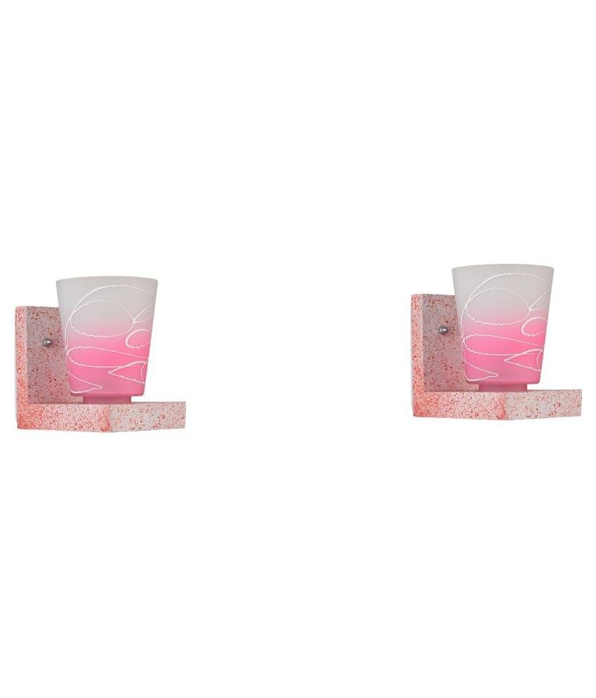     			AFAST Decorative Wall Lamp Light Glass Wall Light Multi - Pack of 2