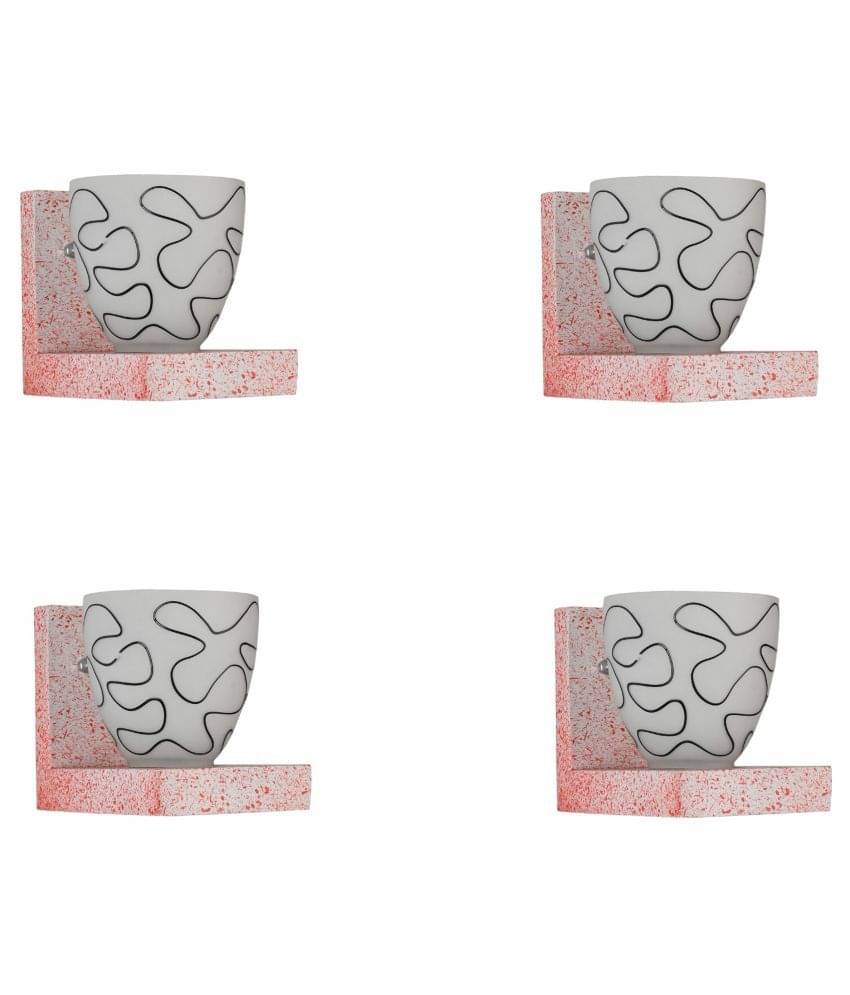 AFAST Decorative Wall Lamp Light Glass Wall Light Multi - Pack of 4 AFAST Decorative Wall Lamp Light Glass Wall Light Multi - Pack of 4