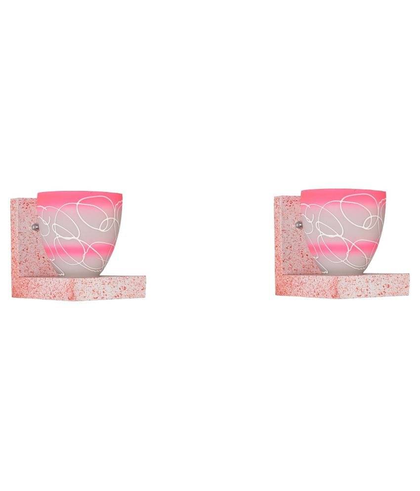     			AFAST Decorative Wall Lamp Light Glass Wall Light Multi - Pack of 2