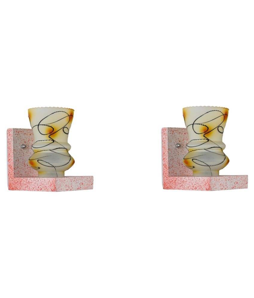 AFAST Decorative Wall Lamp Light Glass Wall Light Multi - Pack of 2 AFAST Decorative Wall Lamp Light Glass Wall Light Multi - Pack of 2