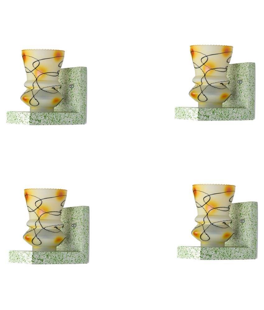     			AFAST Decorative Wall Lamp Light Glass Wall Light Multi - Pack of 4