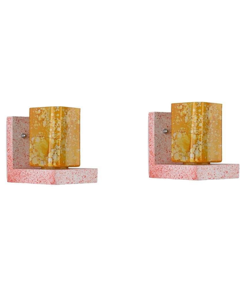     			AFAST Decorative Wall Lamp Light Glass Wall Light Multi - Pack of 2