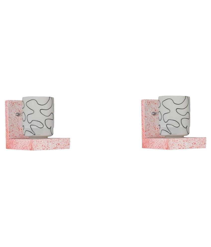 AFAST Decorative Wall Lamp Light Glass Wall Light Multi - Pack of 2 AFAST Decorative Wall Lamp Light Glass Wall Light Multi - Pack of 2