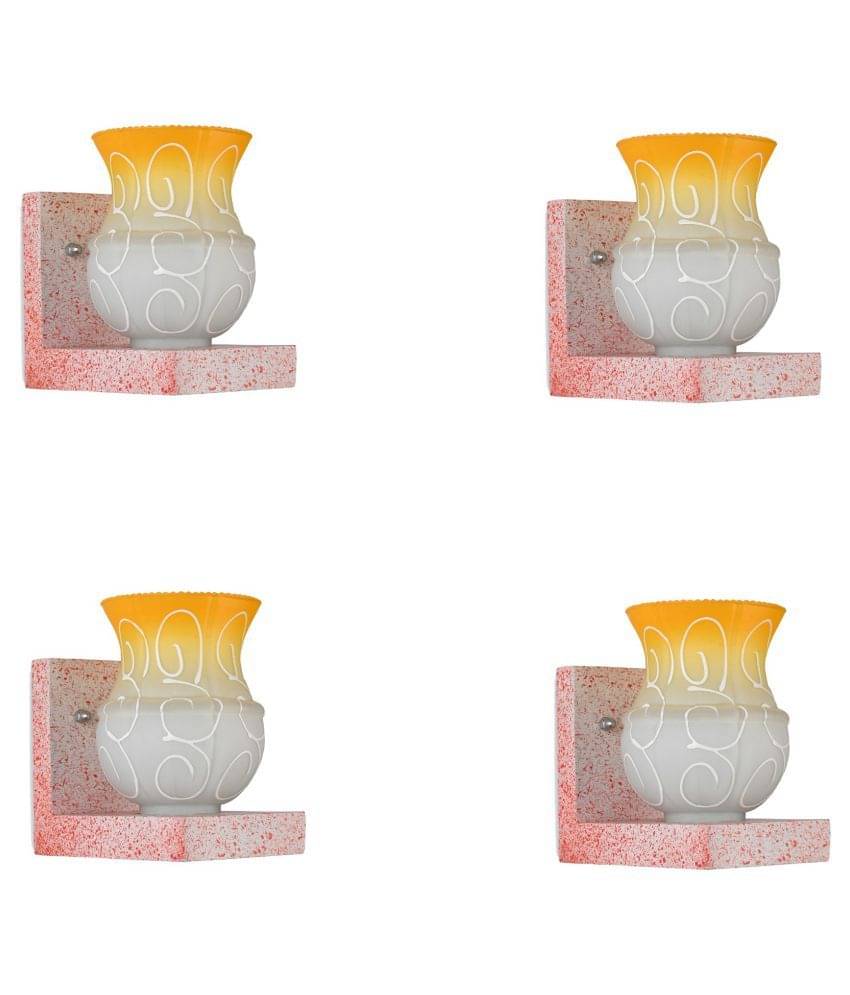 AFAST Decorative Wall Lamp Light Glass Wall Light Multi - Pack of 4 AFAST Decorative Wall Lamp Light Glass Wall Light Multi - Pack of 4