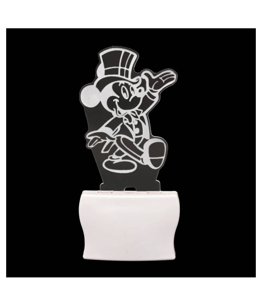     			AFAST Mickey Mouse  Night Lamp White - Pack of 1