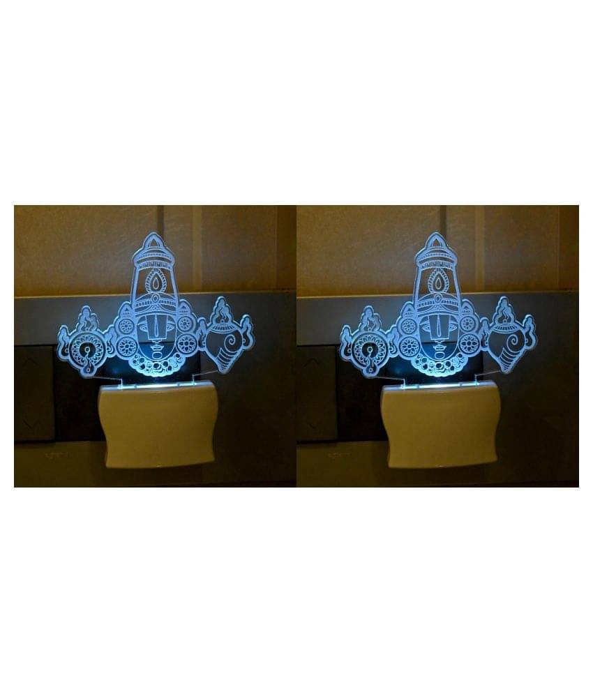 AFAST Night Lamp Acrylic Table Lamp - Pack of 2 AFAST Night Lamp Acrylic Table Lamp - Pack of 2
