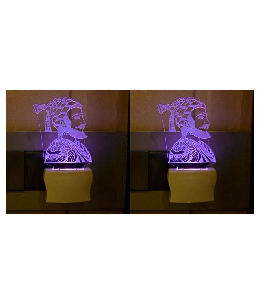     			AFAST Night Lamp Acrylic Table Lamp - Pack of 2
