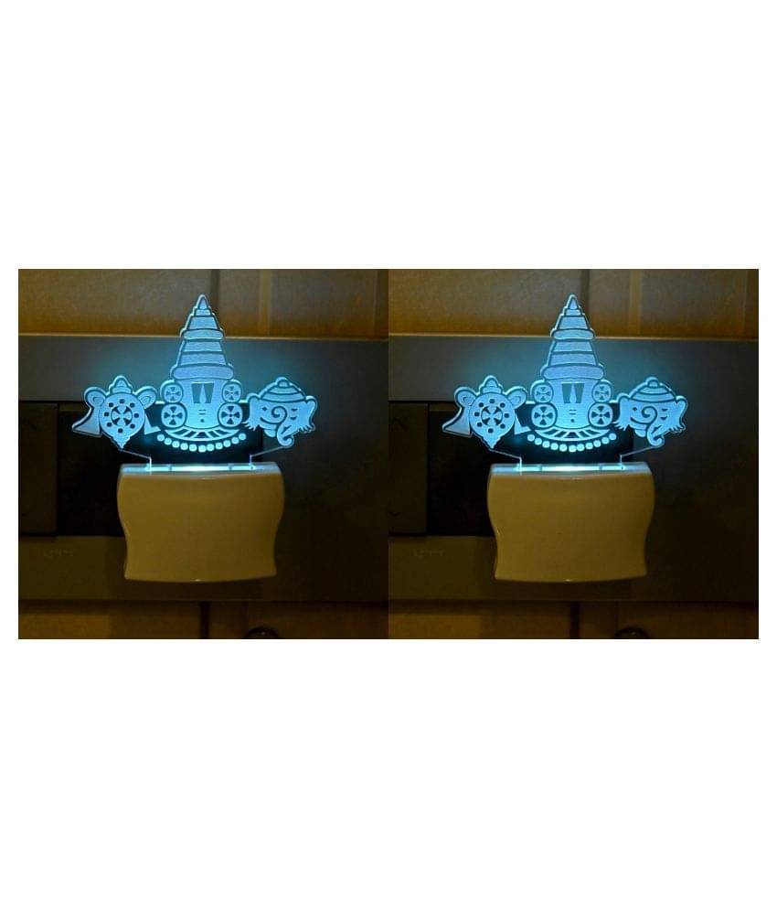     			AFAST Night Lamp Acrylic Table Lamp - Pack of 2