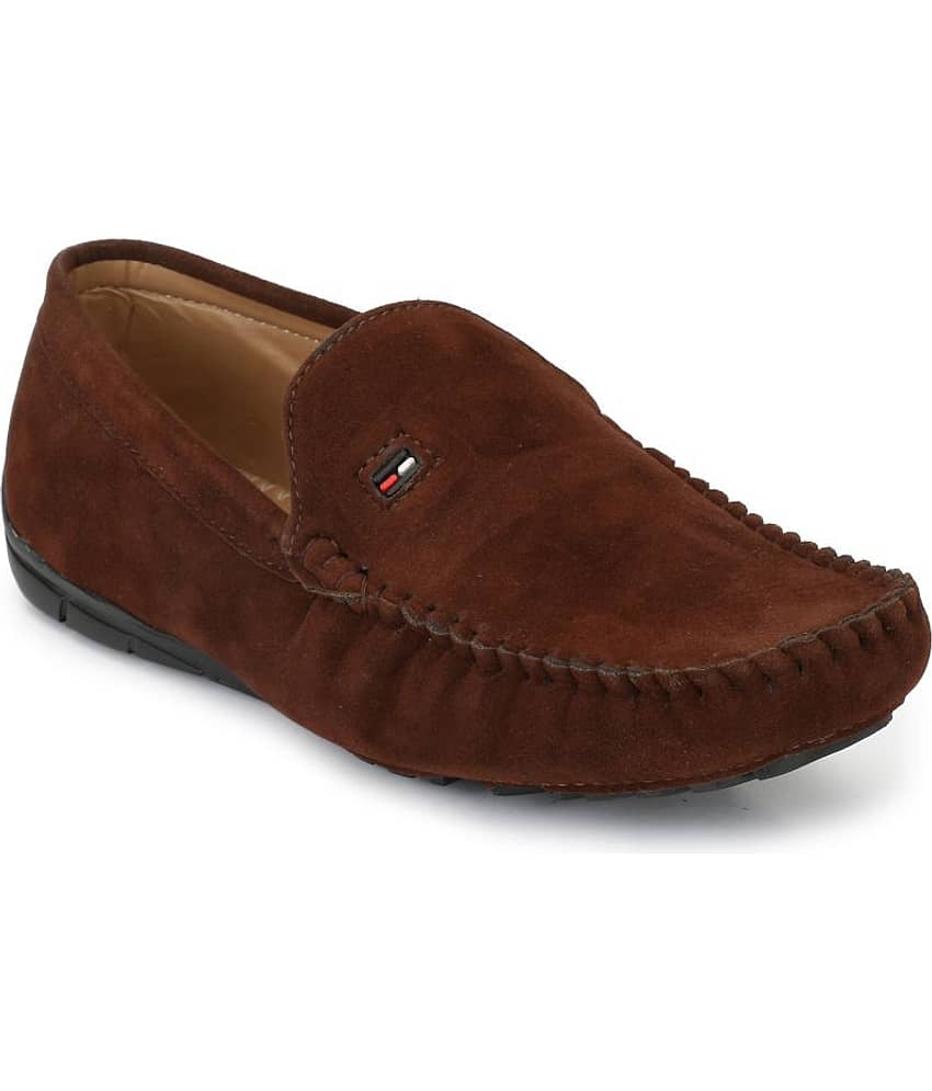 Big Fox - Brown Men's Slip on loafers - Formal Shoes | Buy online on ZillyBuy