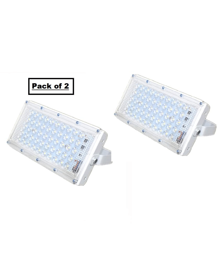 MR 50 Watts IP 66 Street Lights Warm White - Pack of 2