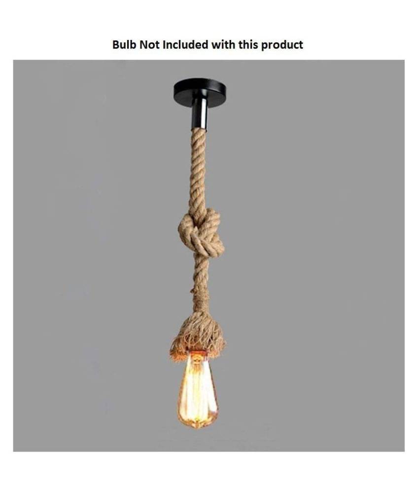 DAJUBHAI Rope Lights for Hanging Light Brown - Pack of 1(Bulb not Included) DAJUBHAI Rope Lights for Hanging Light Brown - Pack of 1(Bulb not Included)
