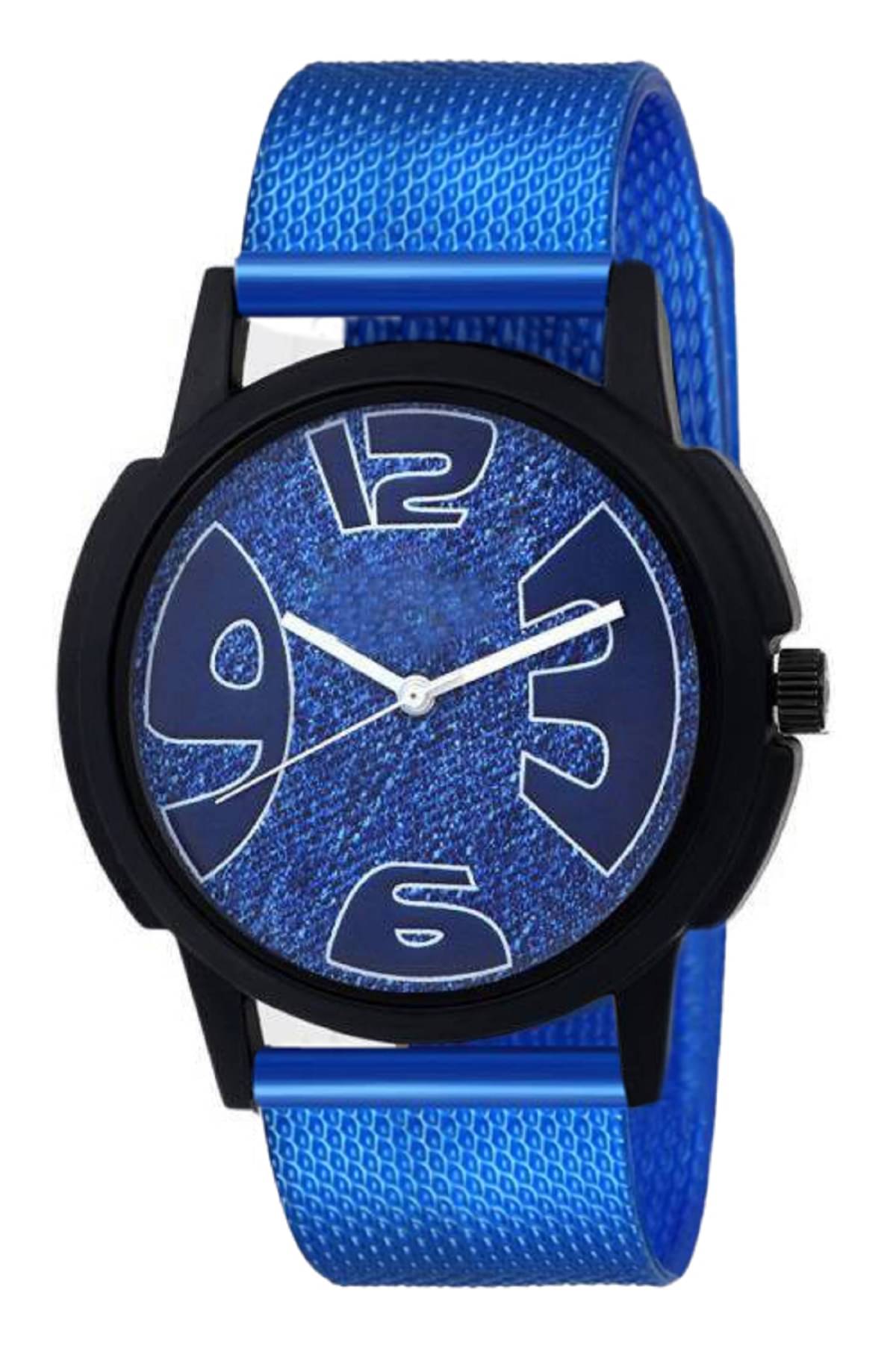     			newmen NM-17 BLUE PU Analog Men's Watch