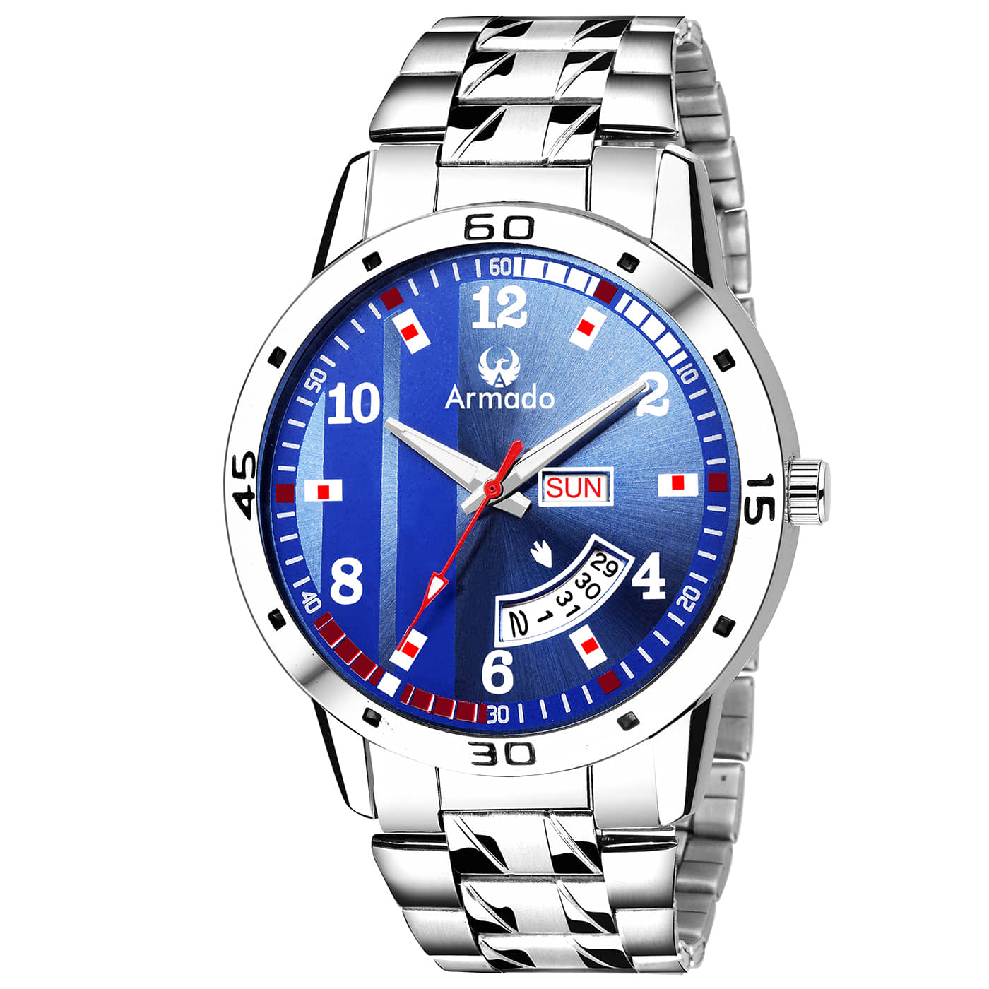 Armado - Silver Stainless Steel Analog Men's Watch