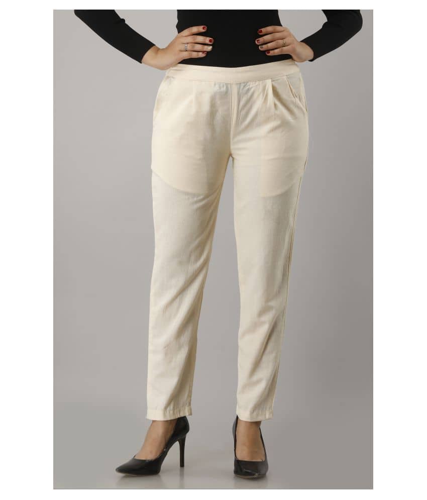 FabbibaPrints Cotton Casual Pants - Single - Trousers | Buy online on ZillyBuy