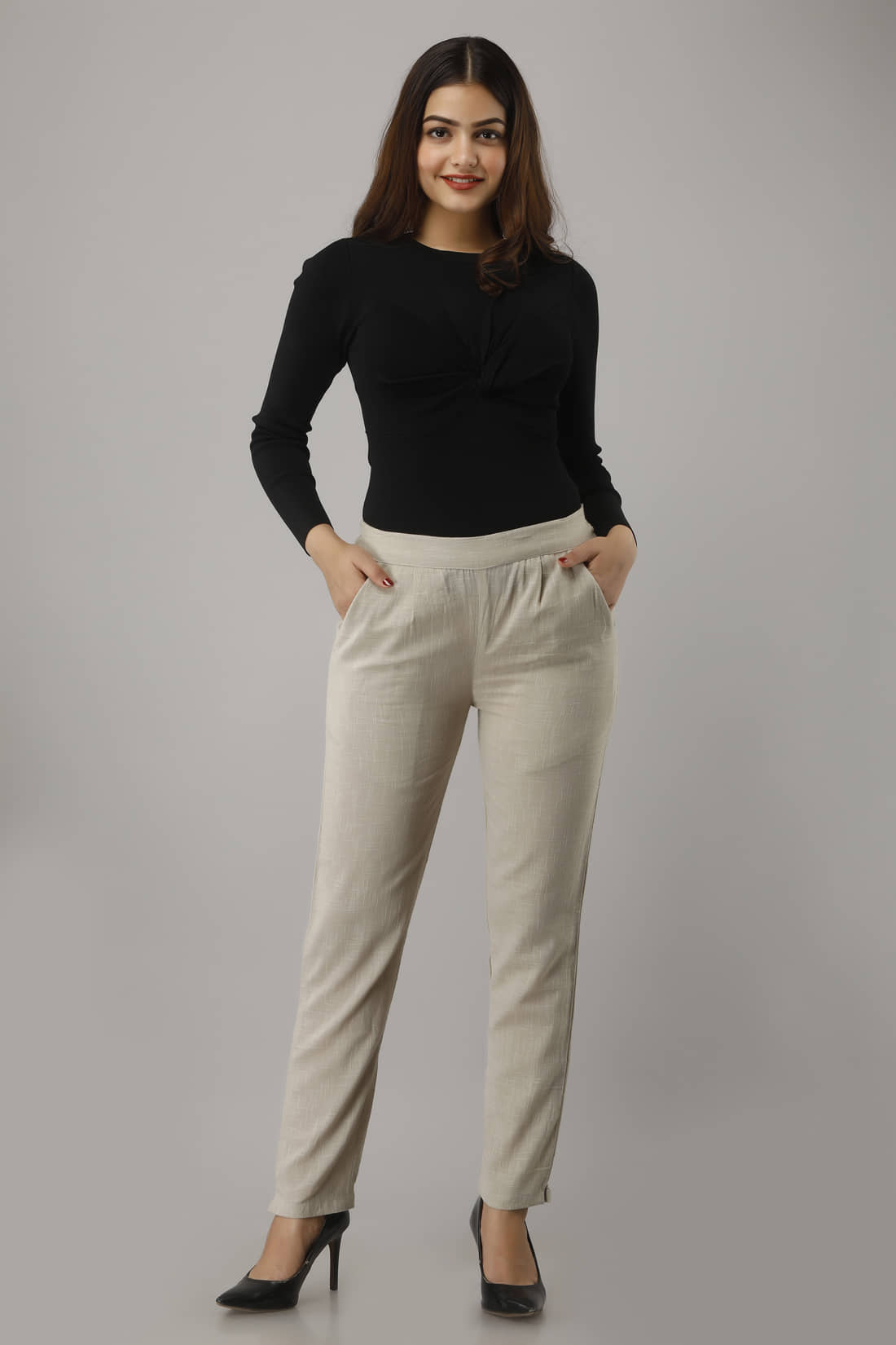 FabbibaPrints Cotton Casual Pants - Single - Trousers | Buy online on ZillyBuy