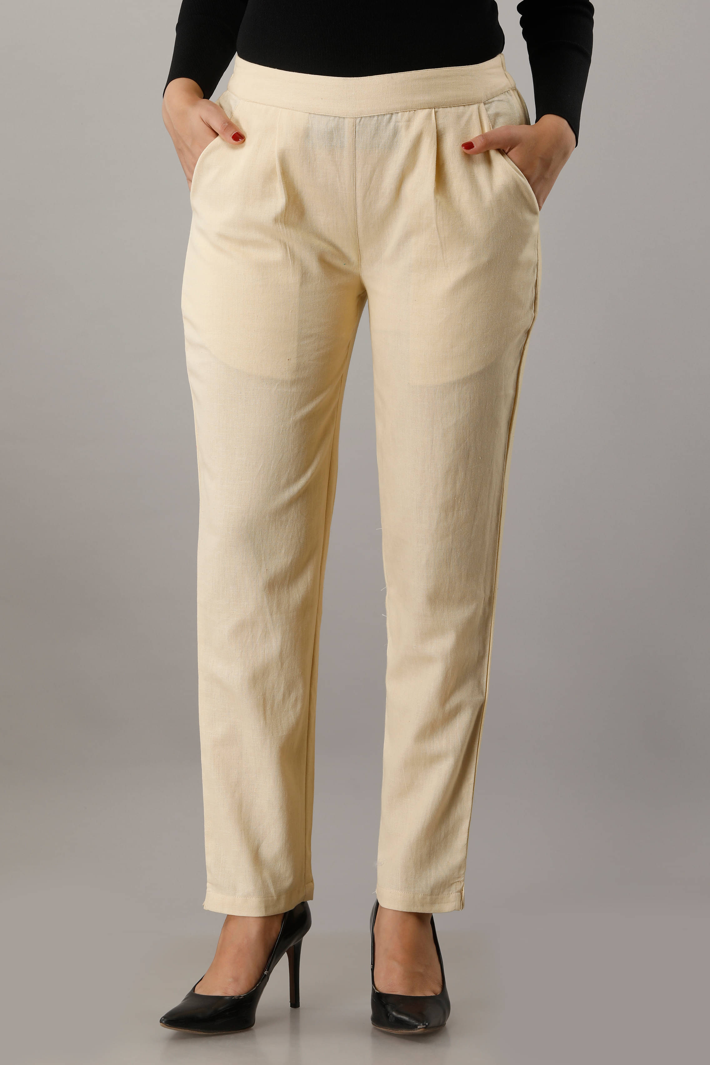     			FabbibaPrints Cotton Casual Pants - Single