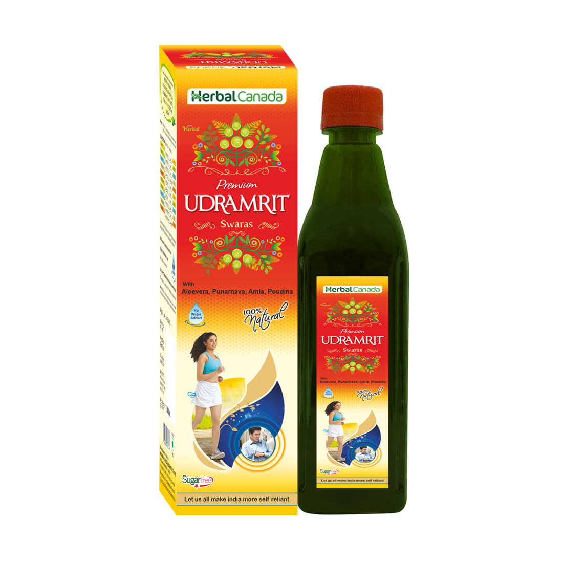 Herbal Canada Udramrit Swaras Liquid 1 L Pack of 1 Herbal Canada Udramrit Swaras Liquid 1 L Pack of 1