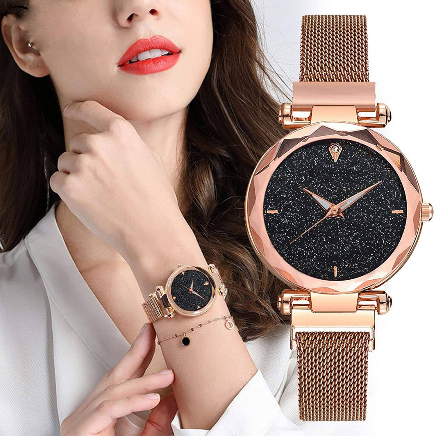     			Cosmic - Rose Gold Metal Analog Womens Watch