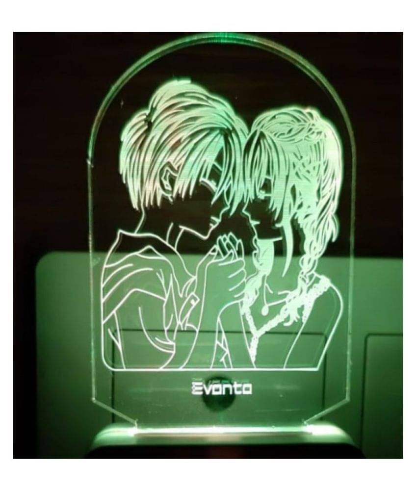    			SUPER AJANTA Night Lamp Multi - Pack of 1