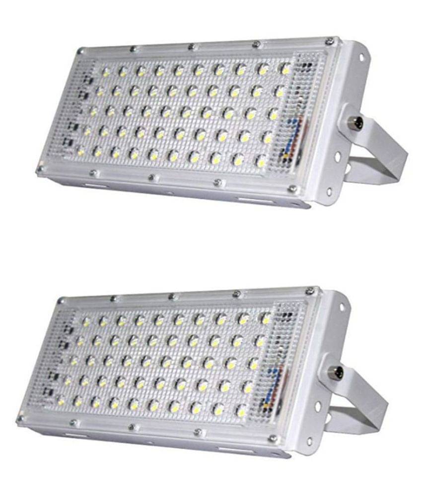SYNN POWER 50 Watts 240V IP 66 Flood Light Cool Day Light - Pack of 2 SYNN POWER 50 Watts 240V IP 66 Flood Light Cool Day Light - Pack of 2