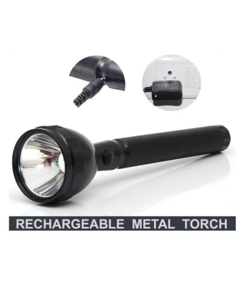 Stylopunk - 2W Rechargeable Flashlight Torch (Pack of 1) Stylopunk - 2W Rechargeable Flashlight Torch (Pack of 1)