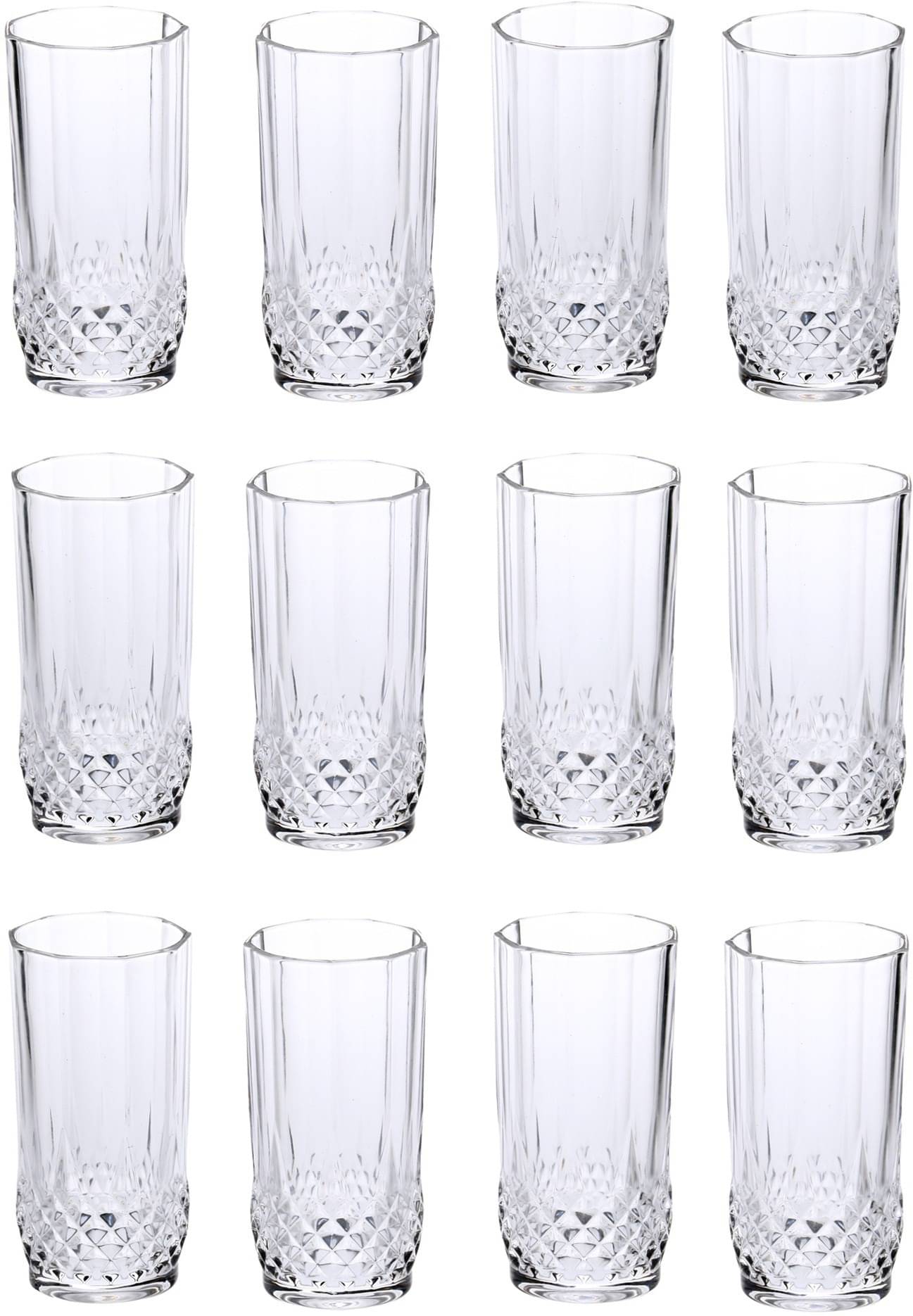     			Afast Water/Juice  Glasses Set,  200 ML - (Pack Of 12)