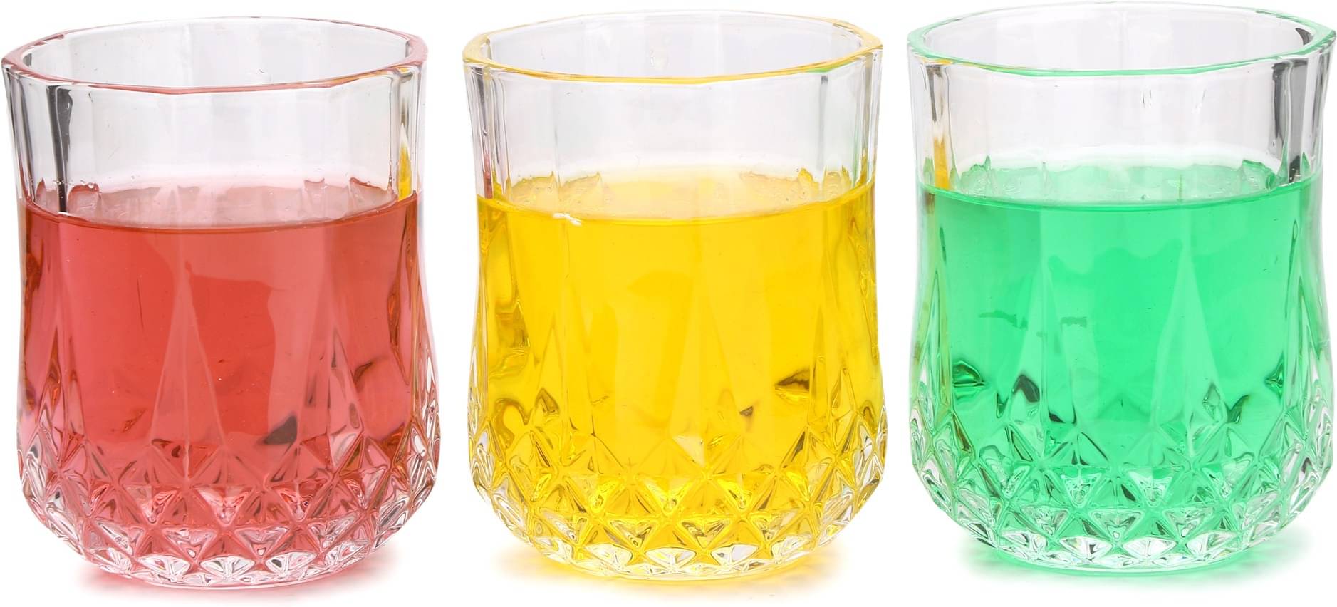     			Afast Water/Juice  Glasses Set,  200 ML - (Pack Of 3)