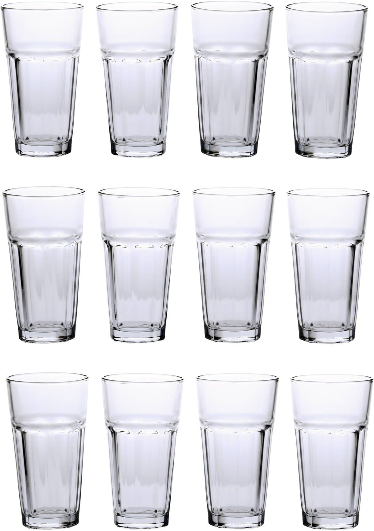 Afast Water/Juice  Glasses Set,  300 ML - (Pack Of 12)