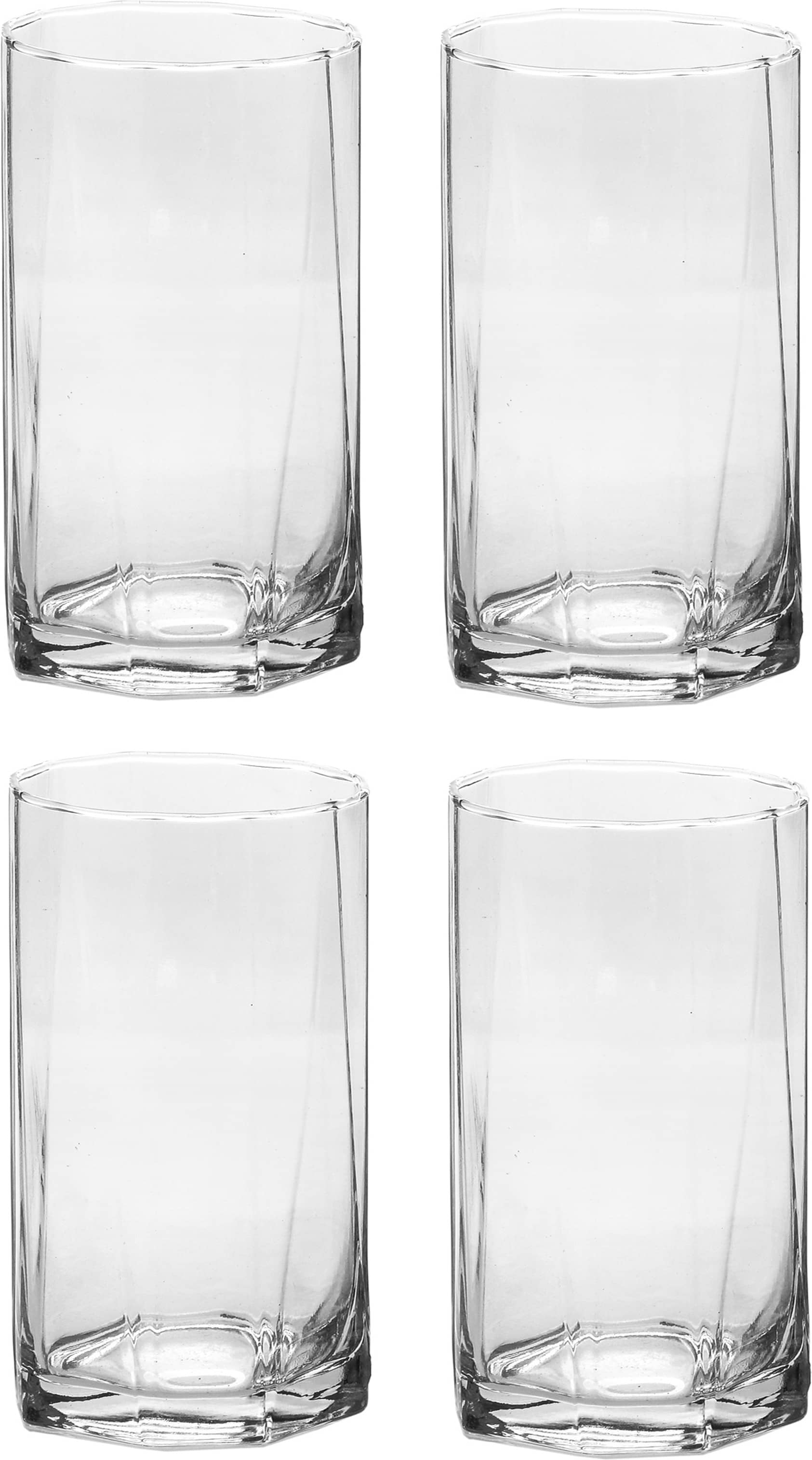 Afast Water/Juice  Glasses Set,  250 ML - (Pack Of 4)