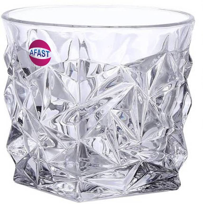     			Afast Whisky  Glasses Set,  250 ML - (Pack Of 6)
