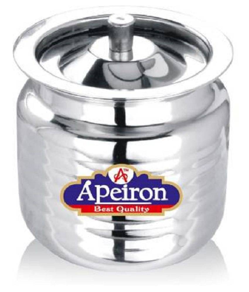     			APEIRON Linner ghee pot pk1 Steel Food Container Set of 1 350 mL