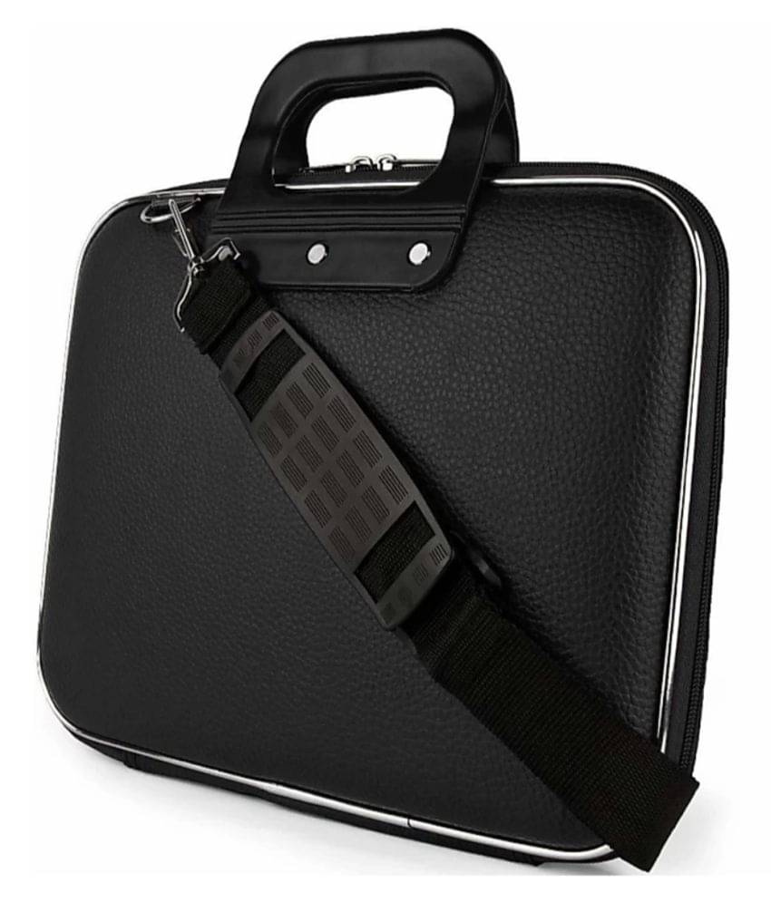     			Freaky FR002 Black P.U. Office Messenger Bag