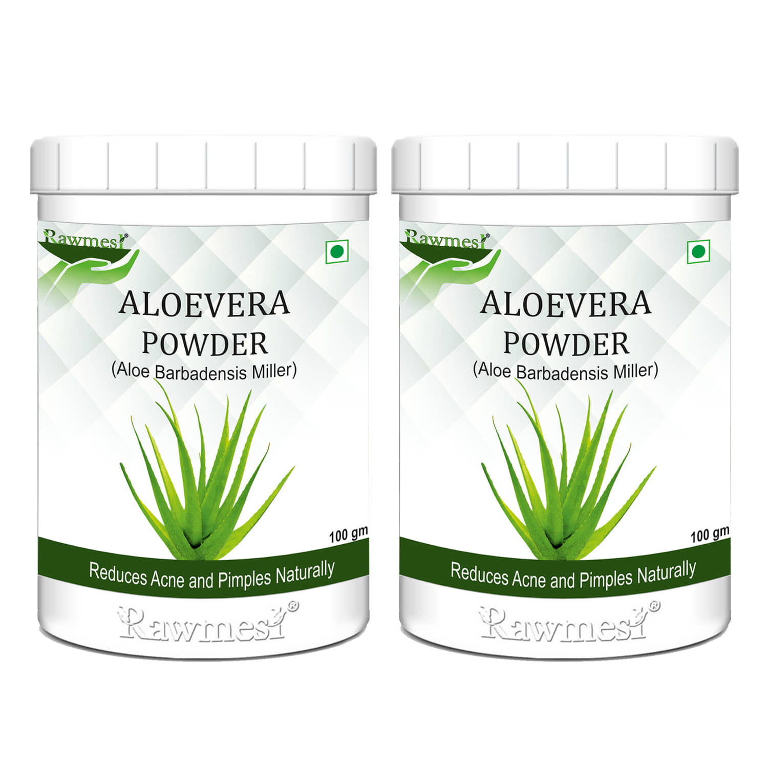 rawmest Aloevera Powder Skin Tonic 200 g Pack of 2