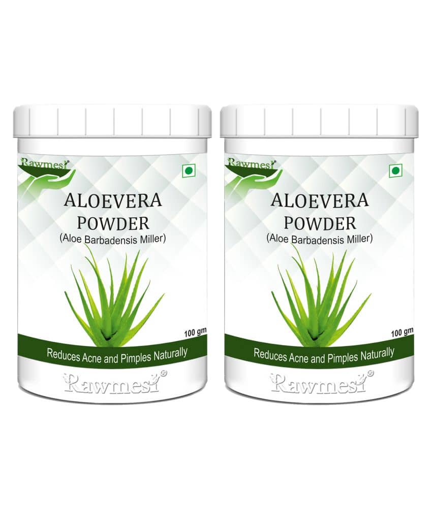 Rawmest Aloevera Powder 200 Gm Pack of 2