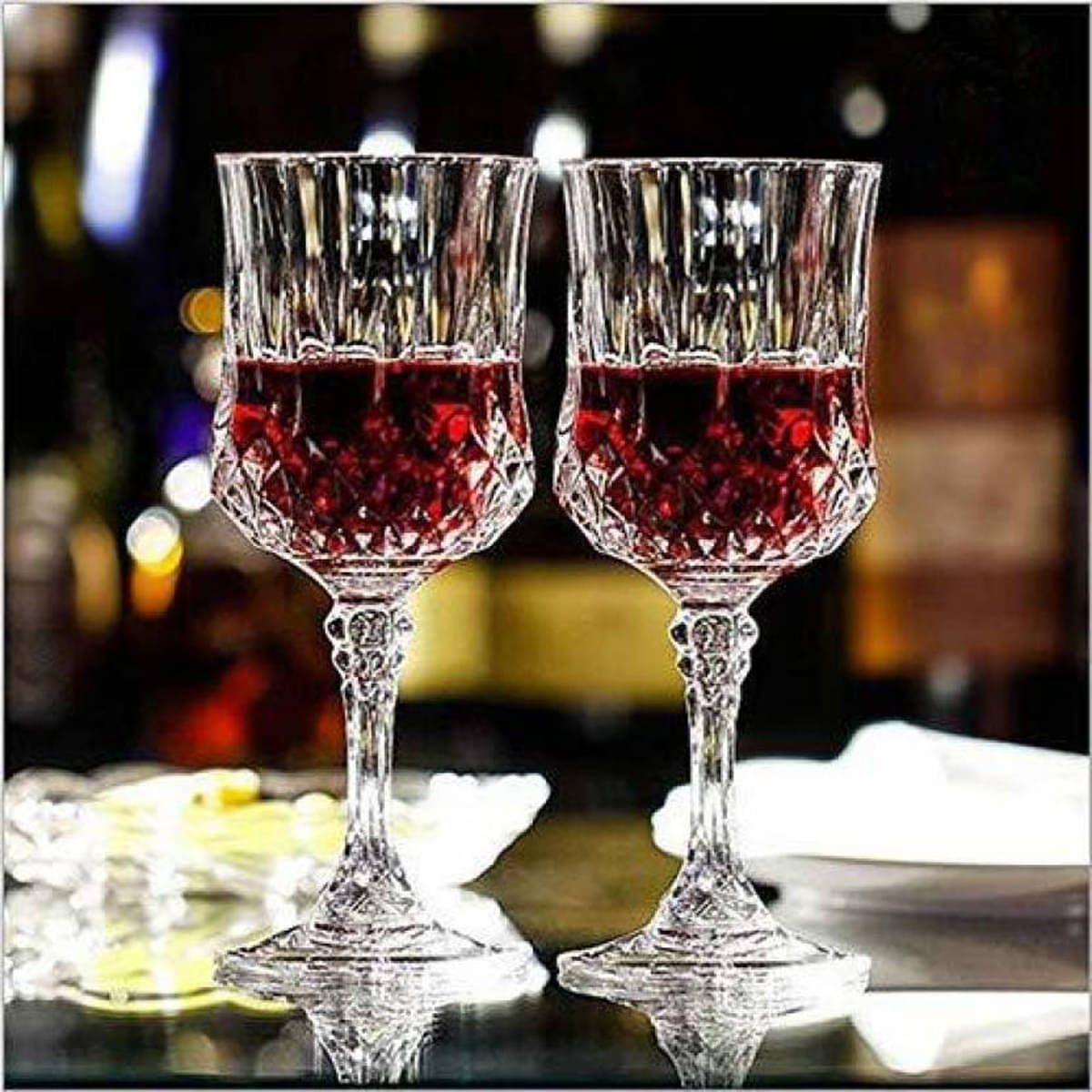     			Afast Wine  Glasses Set,  100 ML - (Pack Of 2)