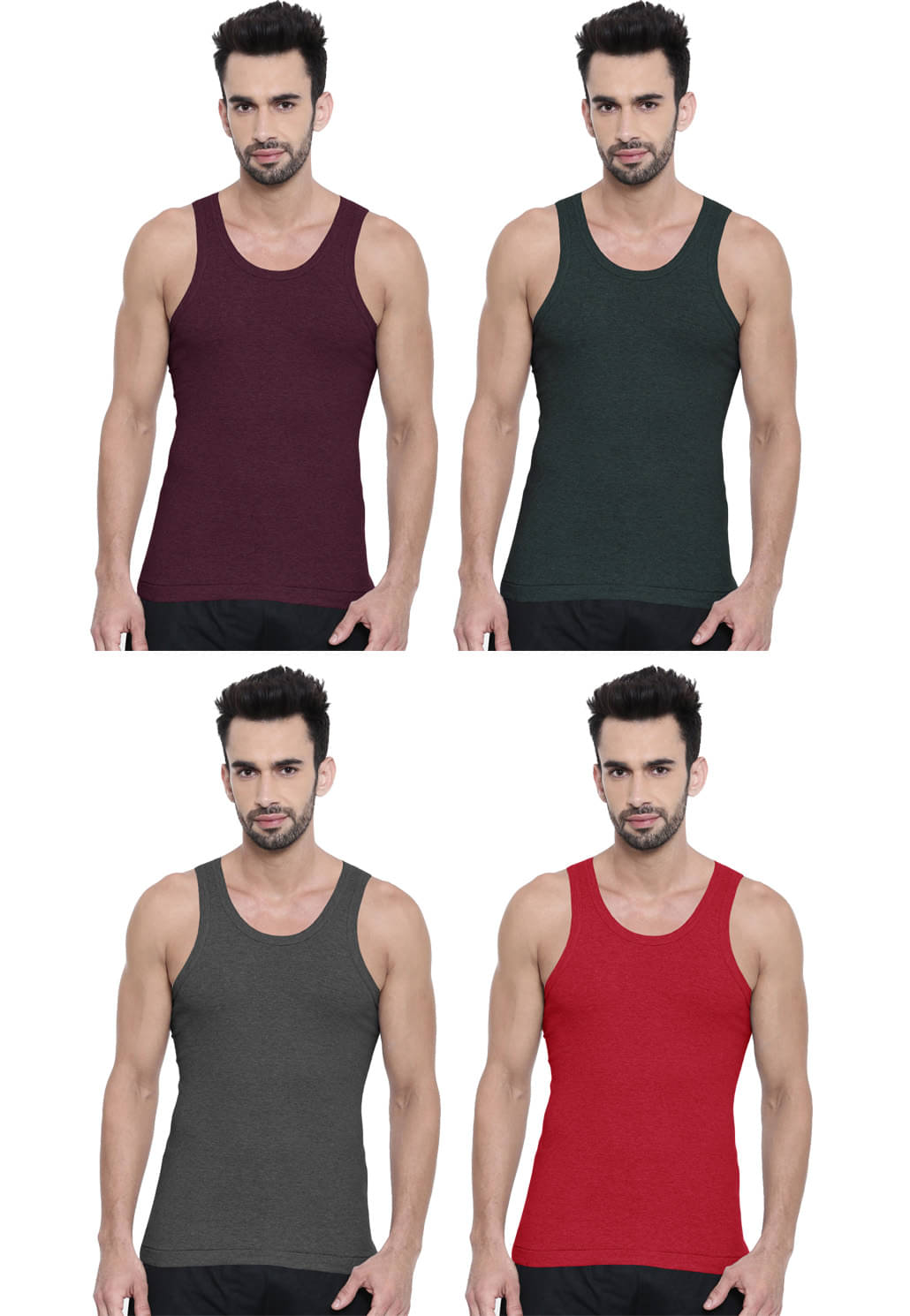     			Dixcy Scott Multi Sleeveless Vests Pack of 4