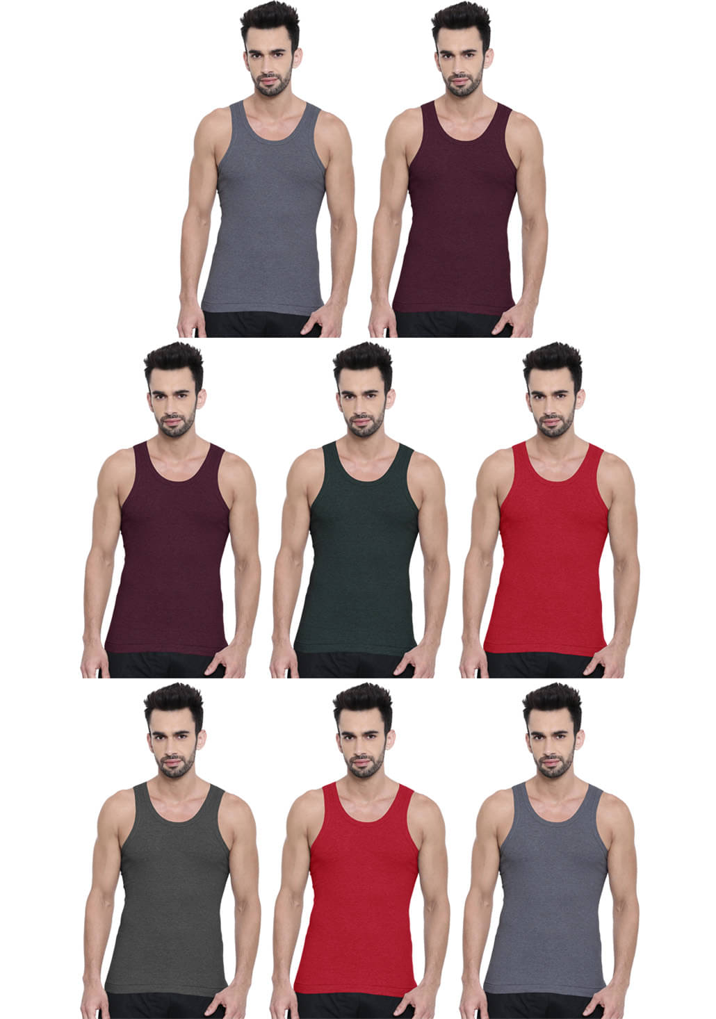 Dixcy Scott Multi Sleeveless Vests Pack of 8 Dixcy Scott Multi Sleeveless Vests Pack of 8