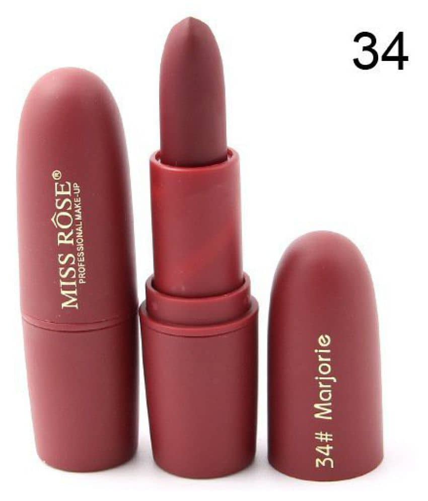 Miss Rose Long Lasting Matte Lipstick Nude 3 g