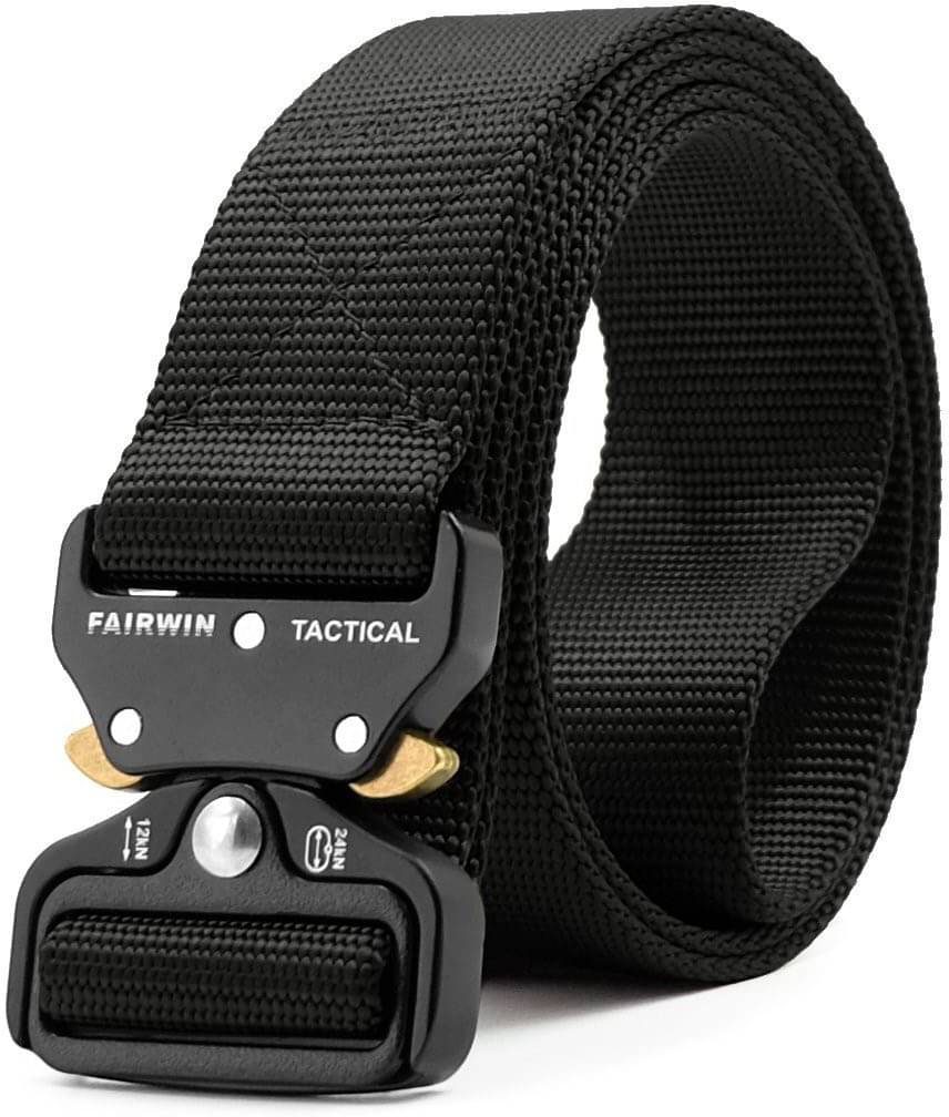     			Zoro Black Nylon Casual Belt