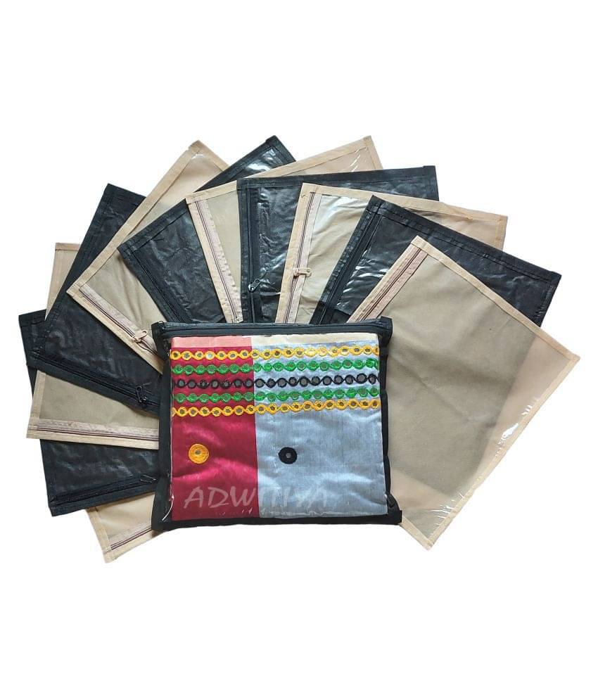 ADWITIYA Multi Saree Covers - 12 Pcs ADWITIYA Multi Saree Covers - 12 Pcs