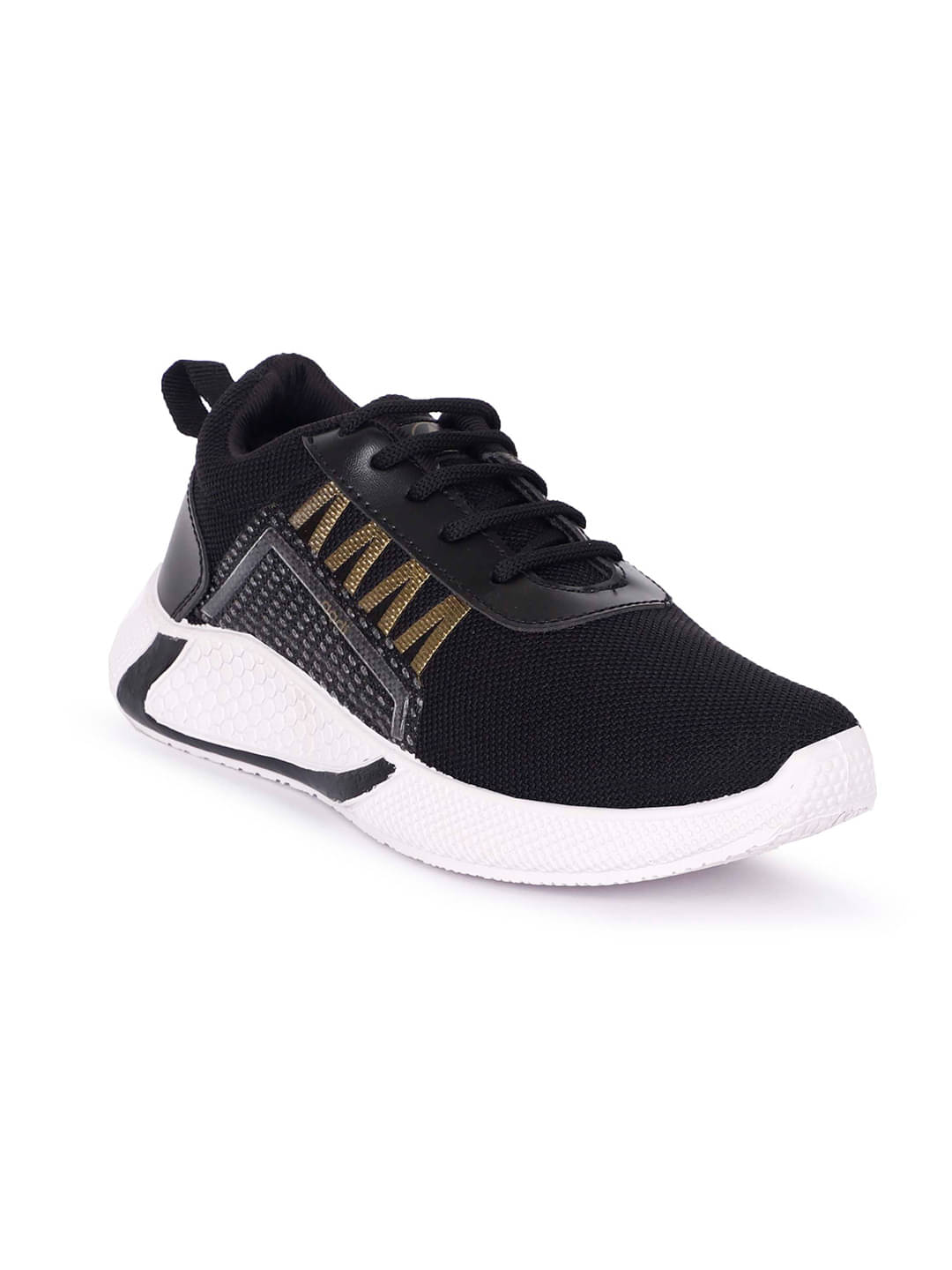     			Aadi Sneakers Black Casual Shoes